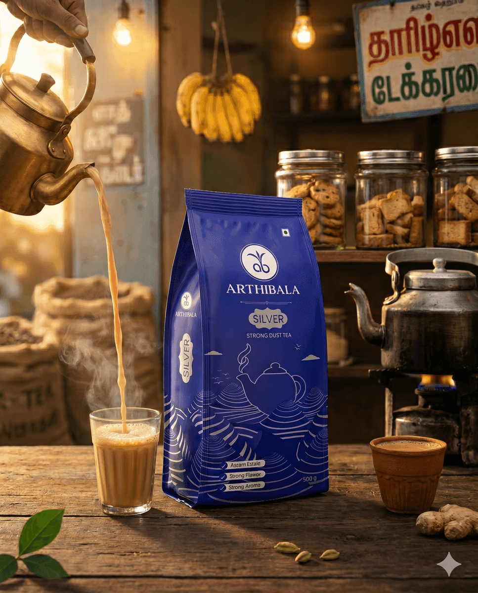 Arthibala Silver Strong Dust Tea 500g pack